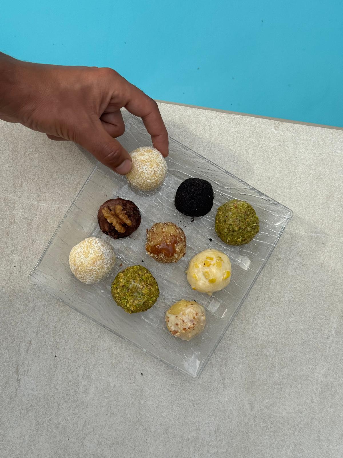 Brownie balls assortis