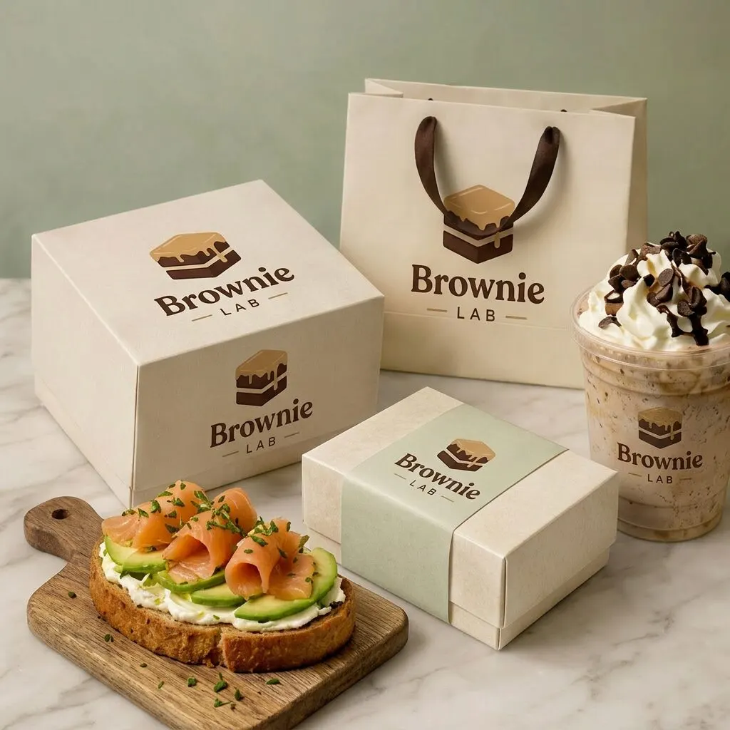 Brownie premium à la pistache et au caramel